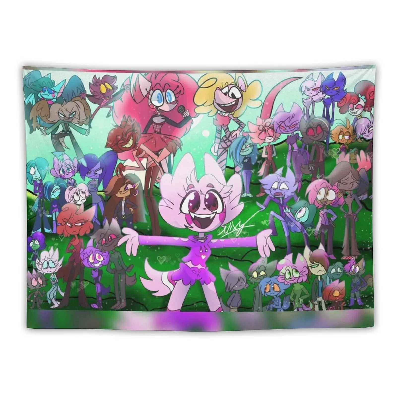 

40 characters Tapestry Anime Decor Aesthetic Decoration Tapestry