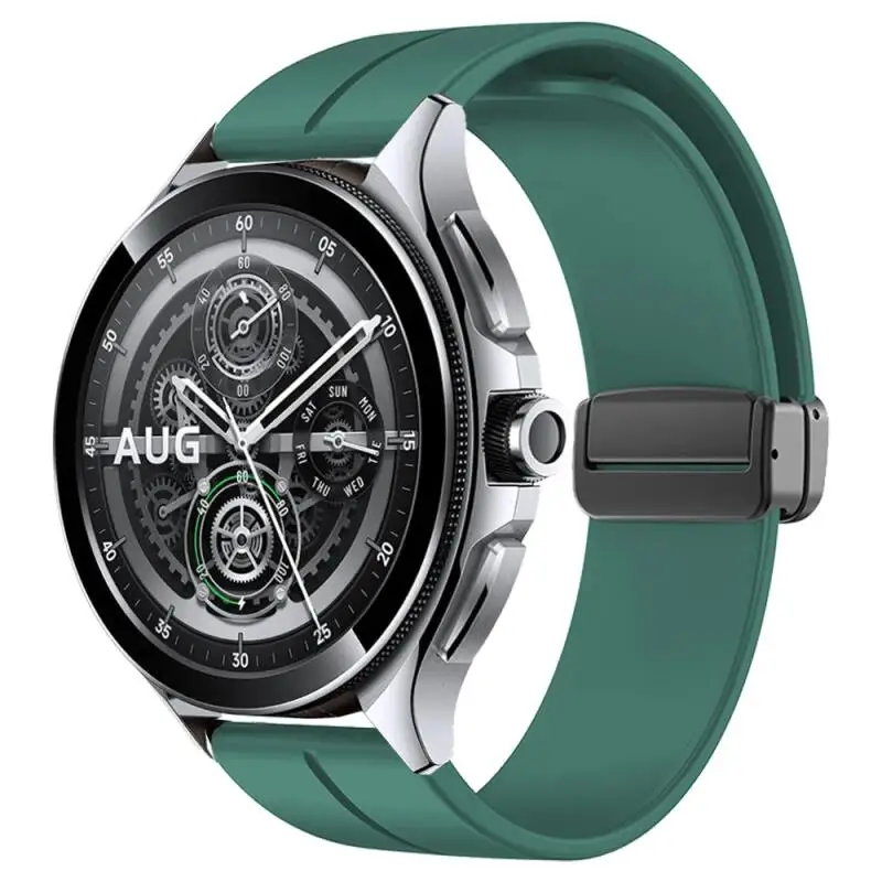 20mm 22mm Silikon Magnetische Band Für Xiaomi Mi Uhr 2 Pro/Mi uhr Farbe 2 Armband Correa für Xiaomi Uhr S4 S3 S2 S1 Aktive – Detail 4