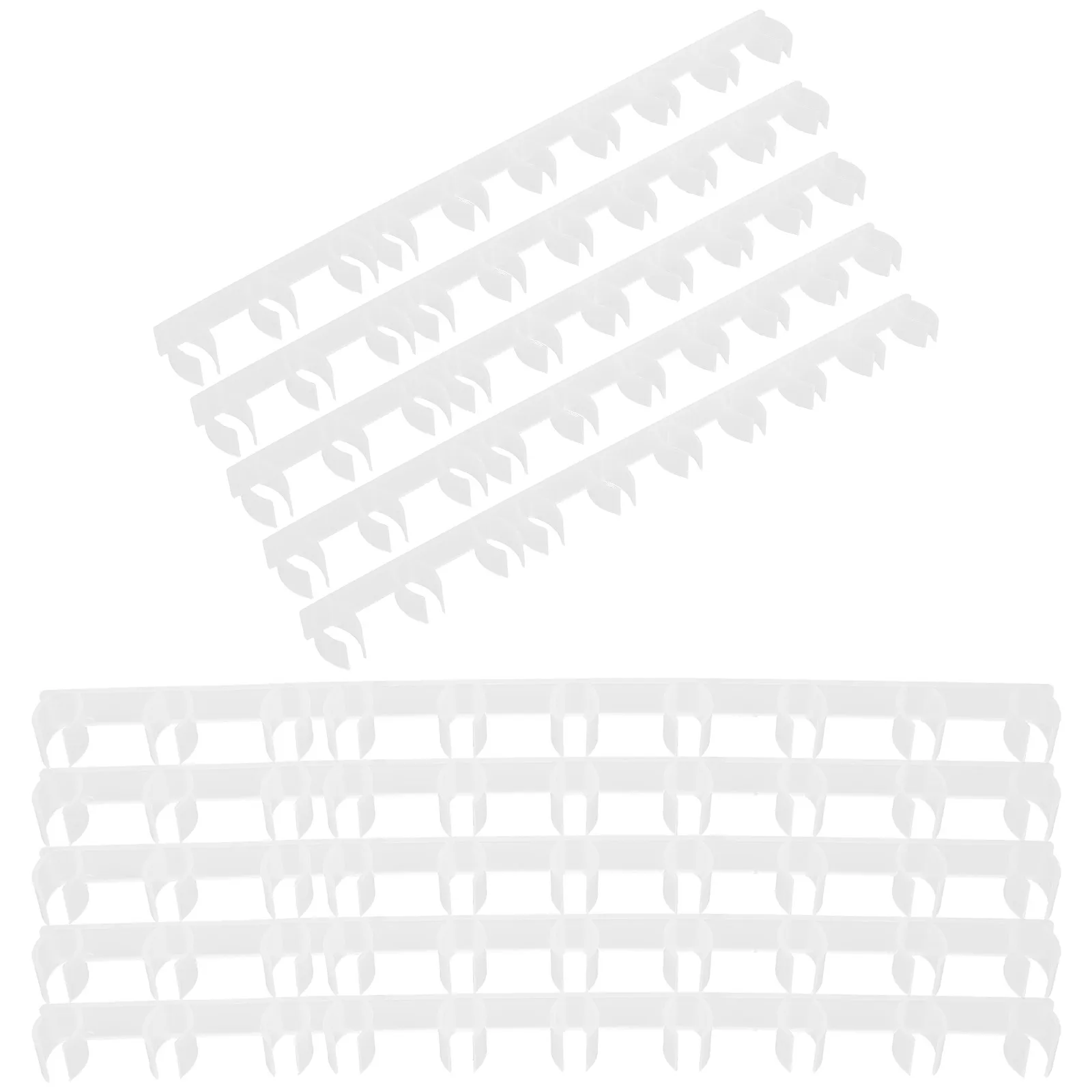 

10pcs Plastic Bee Sticks Hive Frame Spacers White Ends Beekeeping Gadgets Bee Nurturing Divider Bees Hive