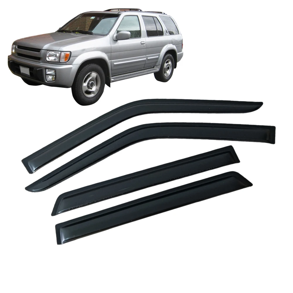 

Оконный козырек для INFINITI QX4 R50 1996, 1997, 1998, 1999, 2000, 2001, 2002, 2003, 2004, ветровые дефлекторы, защита от дождя, дверной козырек, вентиляционные шторы