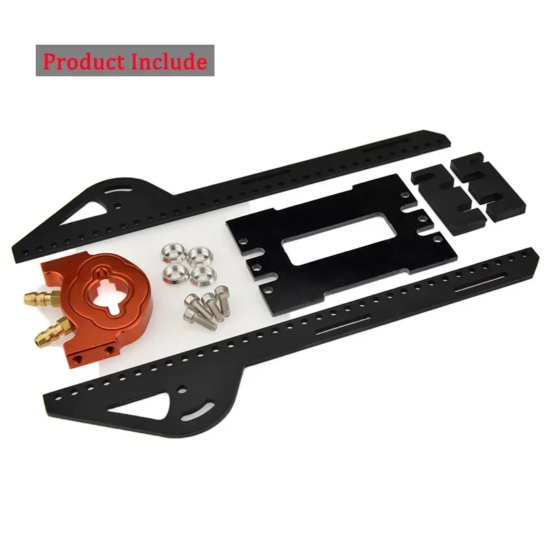 RC Boat Glass Fiber Holder Board Aluminum Alloy Water Cooling 28/29mm Motor Mount for RC Boat B28/29mm Brushless Motor