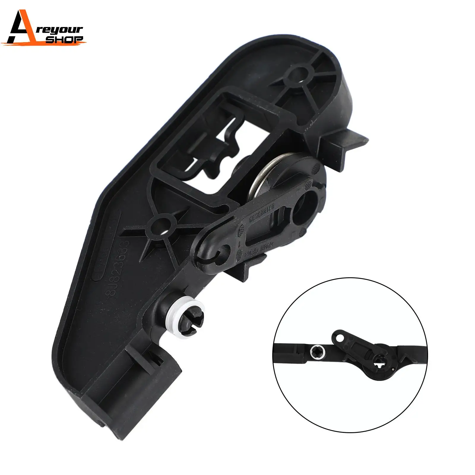 Areyourshop Hood Release Handle Mount Bracket Holder For Audi TT TTS 2007-2015 8J1823633C Car Auto Parts