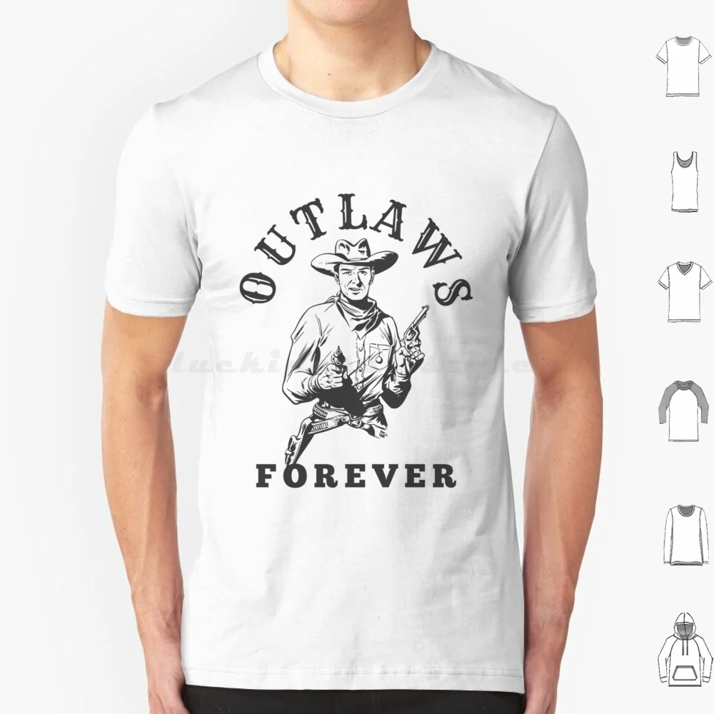 Футболка Outlaw Forever 6Xl, хлопковая крутая футболка «выкуп», 2 Rdr2 Артура Моргана, ковбойская игровая красная Западная игра