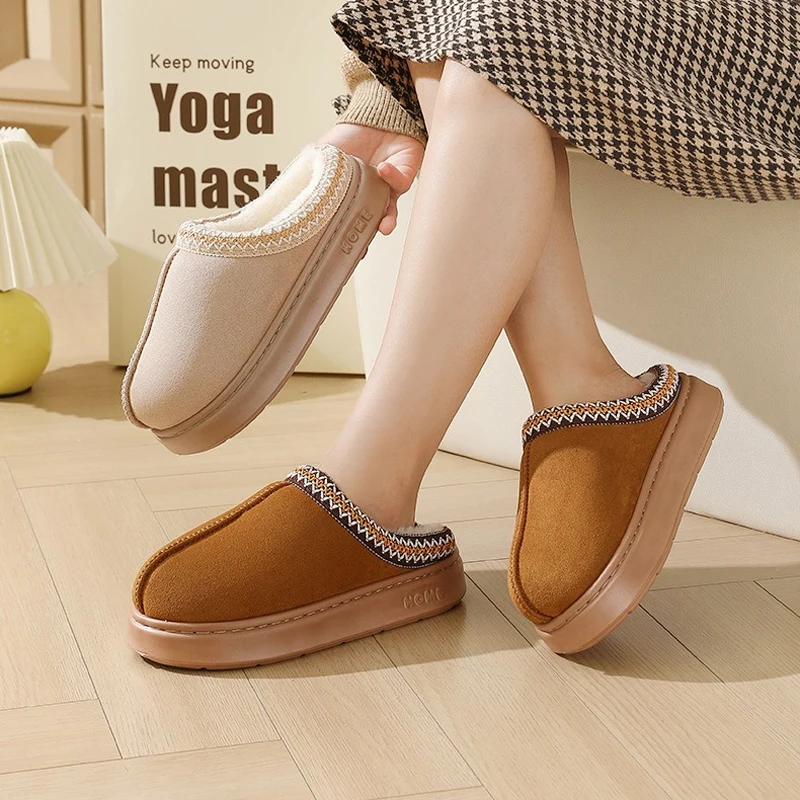 Slipper Women Home Thermal Fuz - Men'S Shoes Grip ulasan dan harga