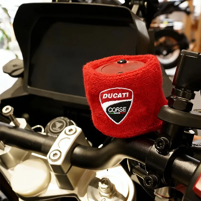 For Ducati Monster 400 620 695 696 750 795 796 821 937 Multistrada 950 1000 1100 Motorcycle Fluid Reservoir Cover Oil Cup Sock