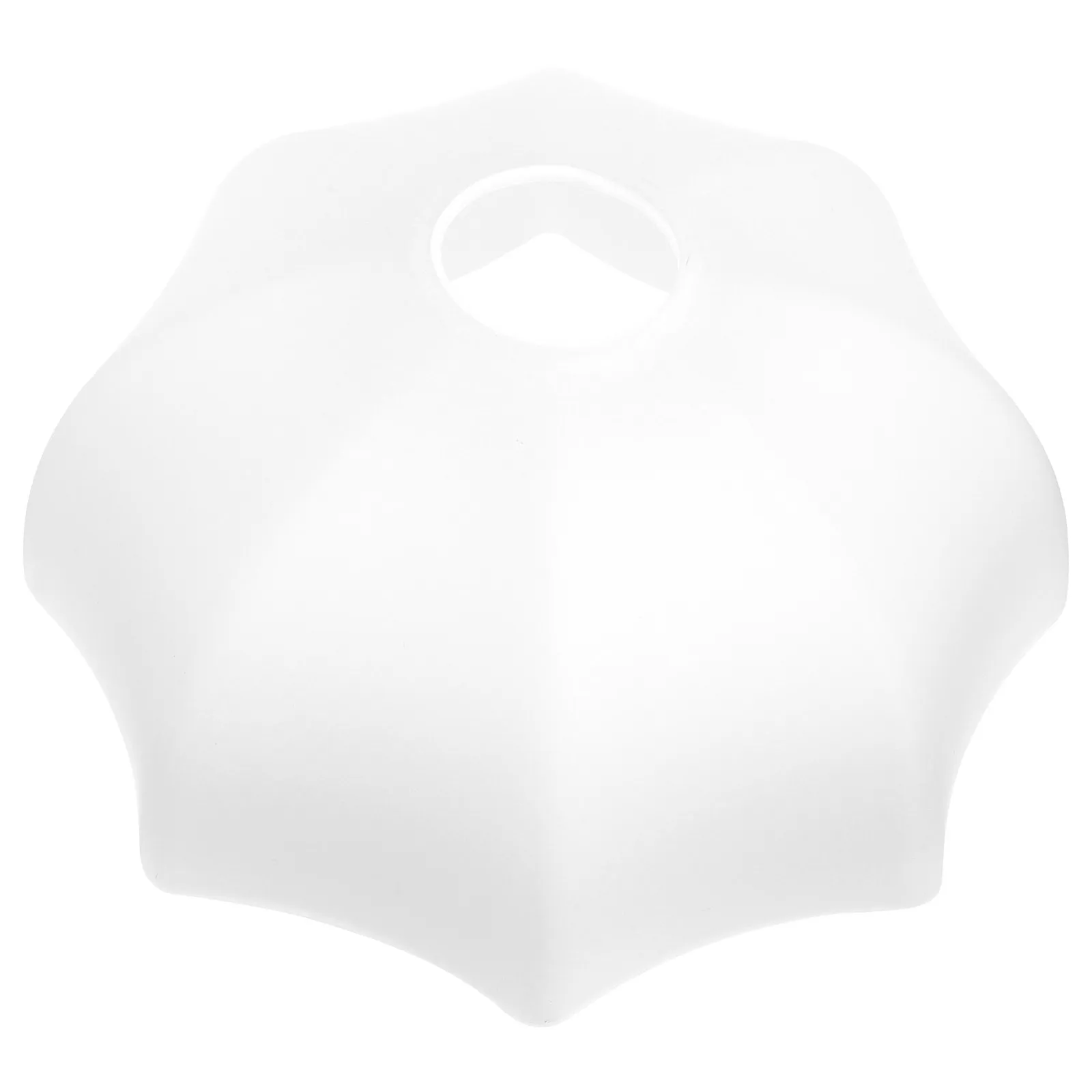 

White Glass Lamp Shade Nordic Style Decorative Ceiling Lamp Cover for Living Room Hotel Bar Chandelier Replacement Modern