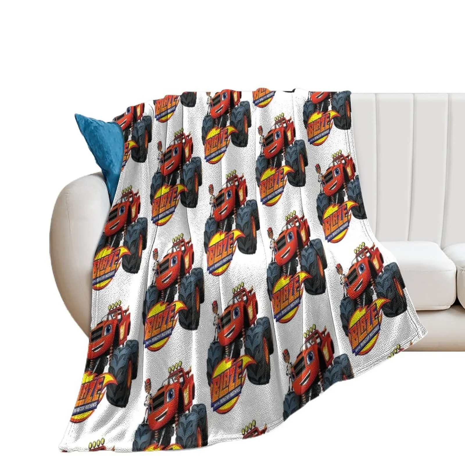 Blaze And The Monster Machines Throw Blanket blankets ands blankets and throws Single Blankets