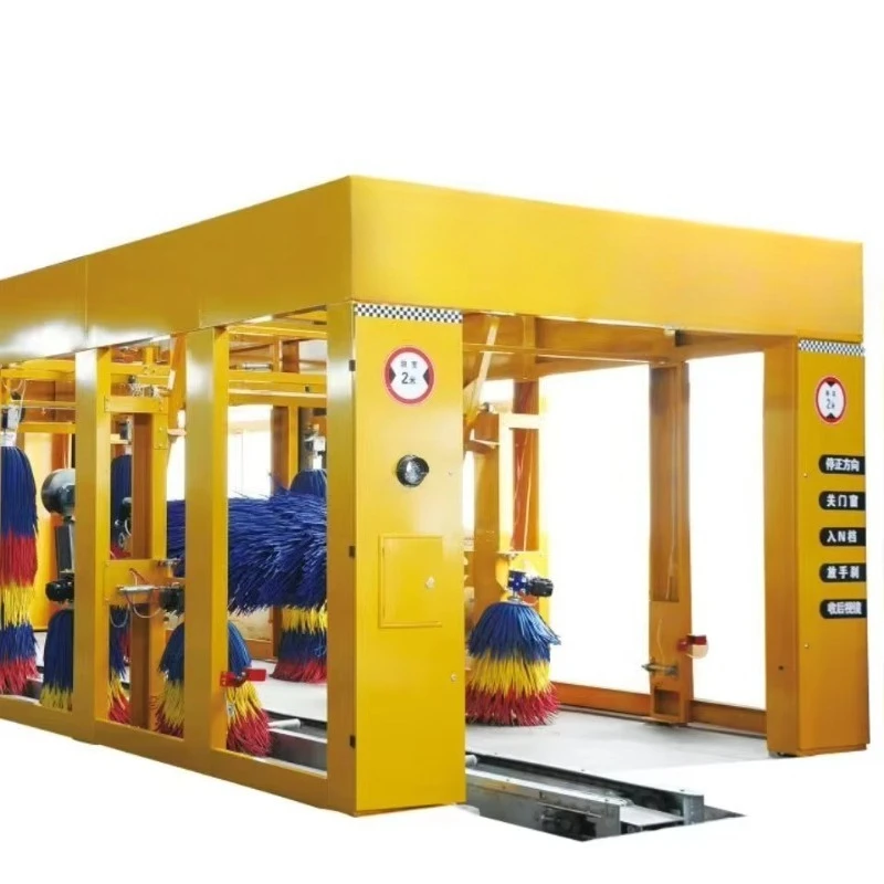 New Style Tunnel Continuous Type Full Automatic Car Washing Machine for Gas Station Fast Speed More Vehicles Meanwhile Custom
