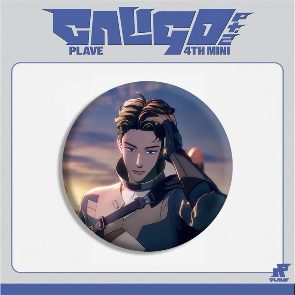 58mm Anime Caligo Pt.2 Cosplay COSTUME Badge Pin SPTE Tinplate Brooch﻿ Prop Gift