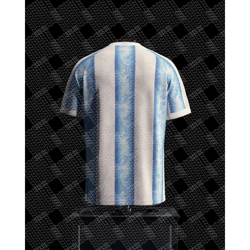 Assisting in World Football Events, Argentina's Creative Concept Jersey, Summer Short Sleeves Designed for Solo Use, 3D Printed