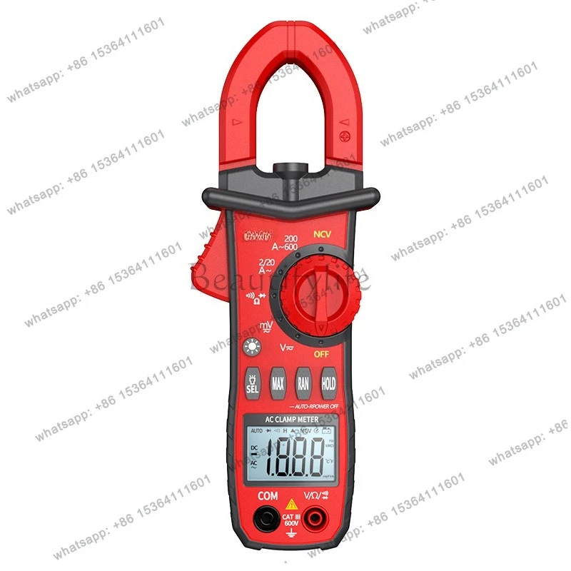 

1708A Clamp Meter Automatic Instrument AC/DC Voltage Clamp Range Digital Multimeter