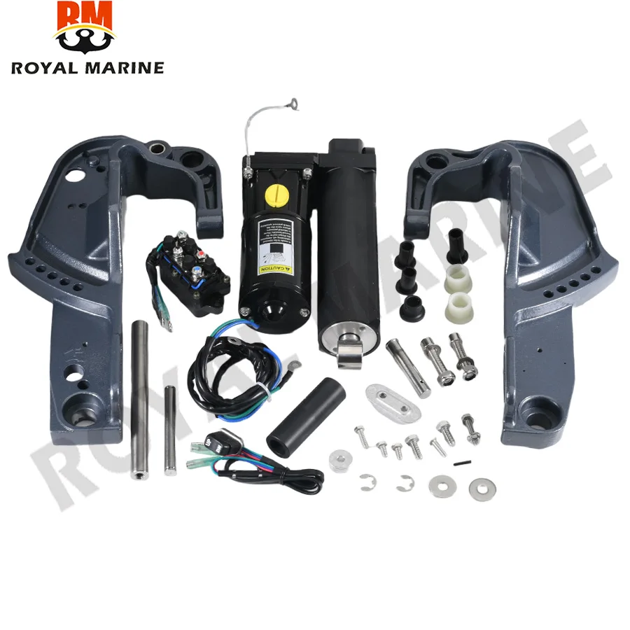 

65W-43111-00-4D 65W-43112-00-4D 65W-43800 Single Ram Power Tilt Trim Unit/Clamp Bracket Set For Yamaha Outboad 2T 40HP 4T F25