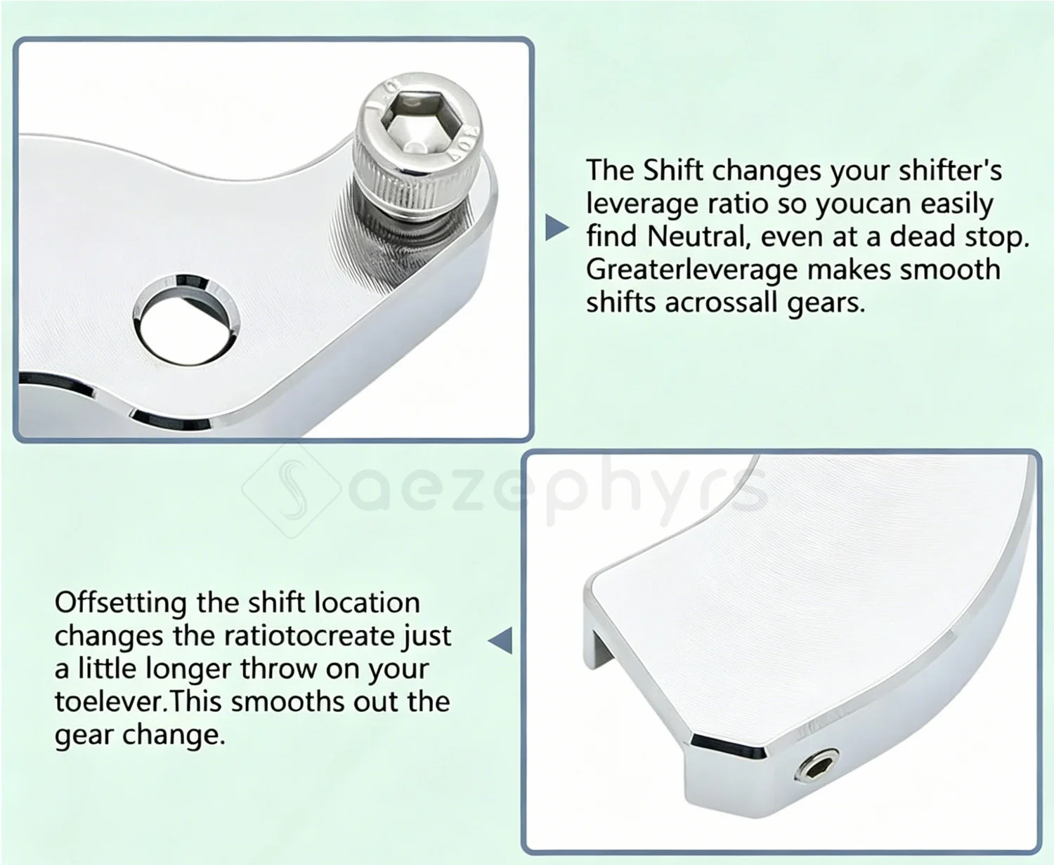 Motorrad-Schaltunterstützung aus Aluminium (EZ Shift) – Getriebe-Booster-Halterung für Harley M8 Touring, Softail, Fat Boy 114, Road King, Electra Glide, Tri Glide (2017–2025) – Detail 17
