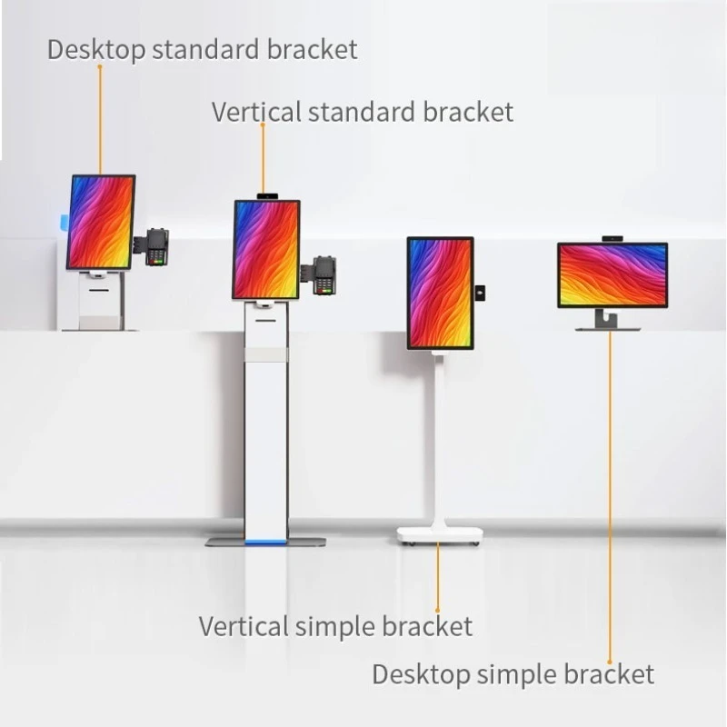 Fast Food Restaurant Wall Mount Interactive Self Ordering Machine Self Service Payment Kiosks