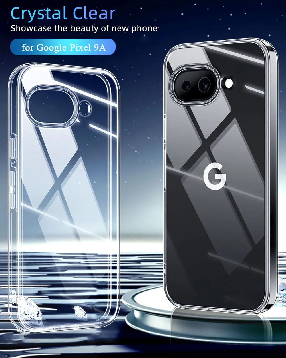 Ultra Thin Soft Case For Google Pixel 10 9 Pro XL 10A 9A 8 8A 7 7A 6 6A Pro Clear Silicone Cover Shockproof Slim TPU Shell Coque view 2