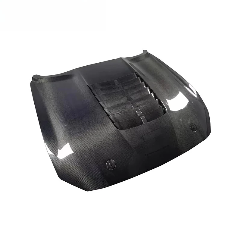 Suitable for Ford Mustang, carbon fiber hood, hood modification