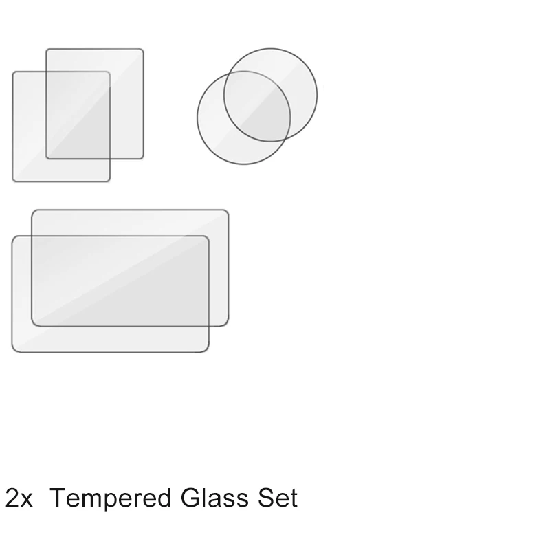 Für DJI Osmo Action 5 Pro 4 3 Screen Protector Gehärtetes Glas Film Objektiv Abdeckung Kappe Tasche Fall für DJI Action 4 5Pro Zubehör