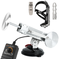 New Style 65mm Stroke Telescopic Linear Actuator with 80mm Plate 100V-240V Mini Big Thrust DC Reciprocating Mechanism Motor