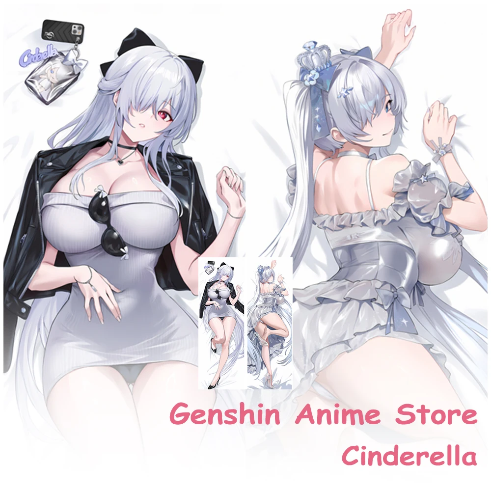 

Game Goddess of Victory Nikke Body Dakimakura Cover Cosplay Props Polyester Anime 2Sided Printed Otaku Pillow Cover