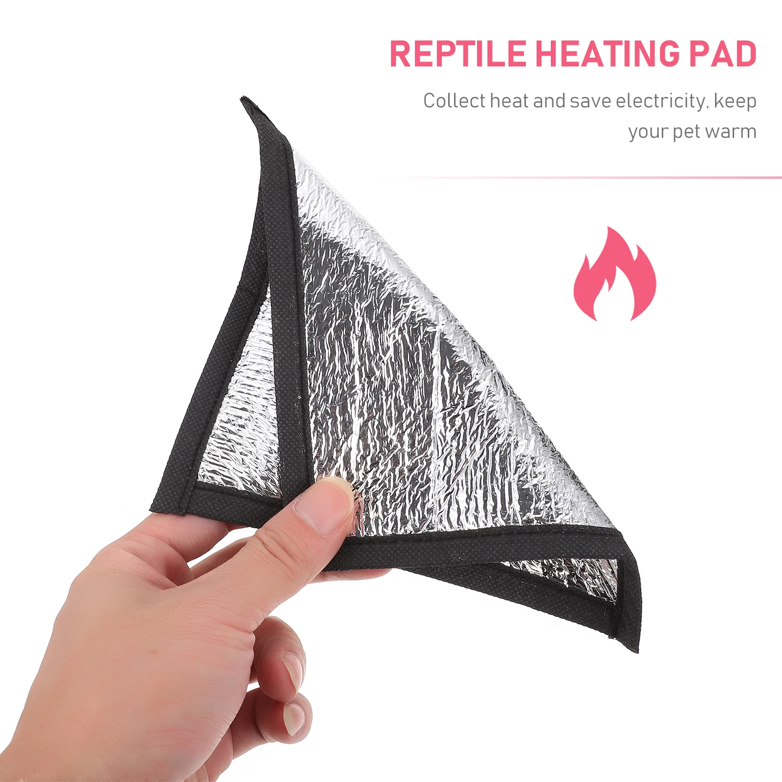 

3pcs Heating Pad Insulation Mat Reflective Film Terrarium Heater Pet Nest Bottom Warm Environment Save Electricity