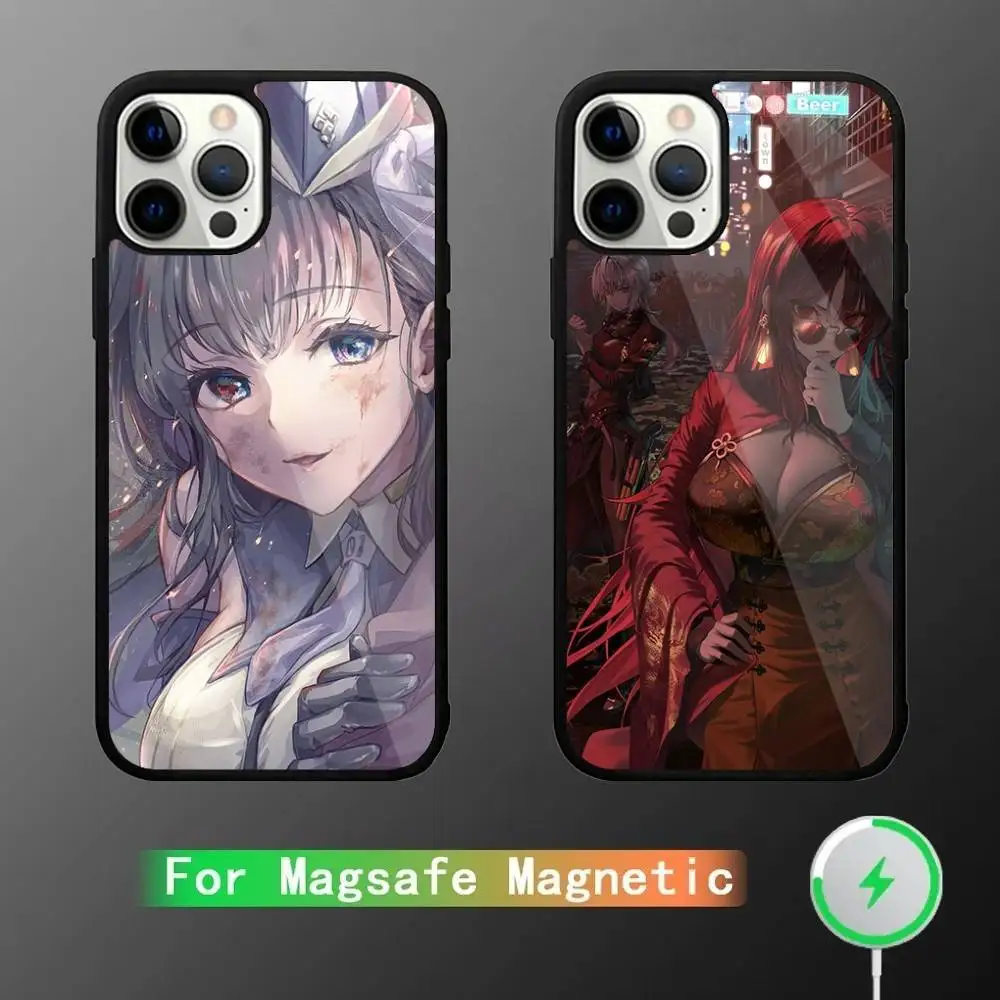 

Goddess of Victory N-Nikke Phone Case For iPhone 16,15,14,13,12,11,Pro,Max,Plus,Mini,SE New Magsafe Magnetic Wireless Charging