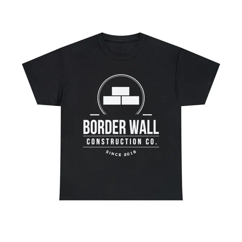 Border Wall Construction Company T Shirt S 5Xl