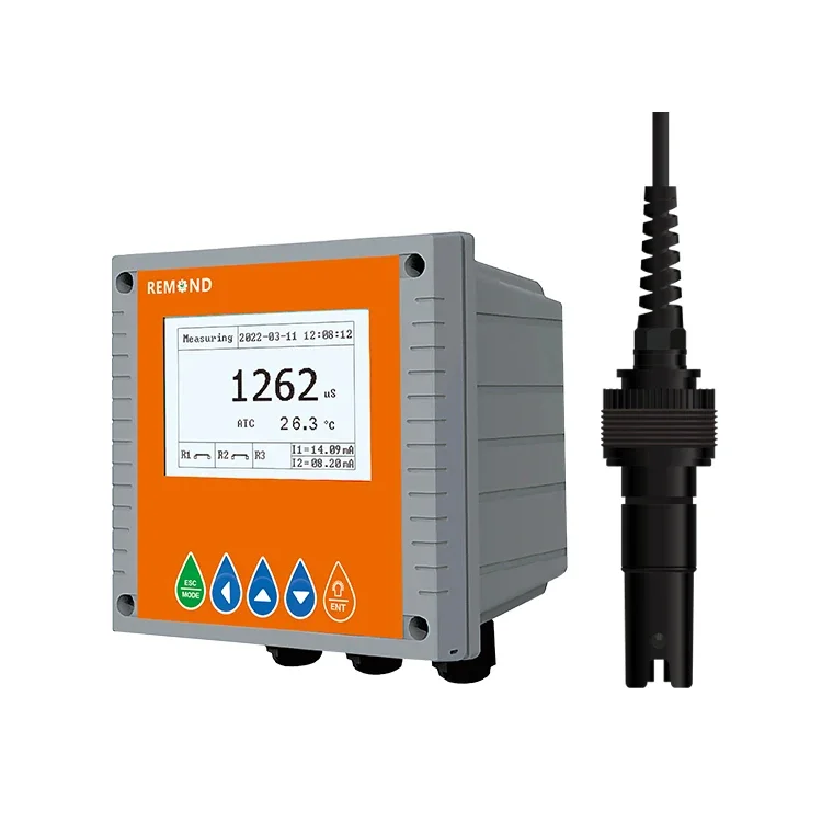 RS485 Conductivity Meter Online EC Sensor Controller Industrial Electrical Conductivity Sensor