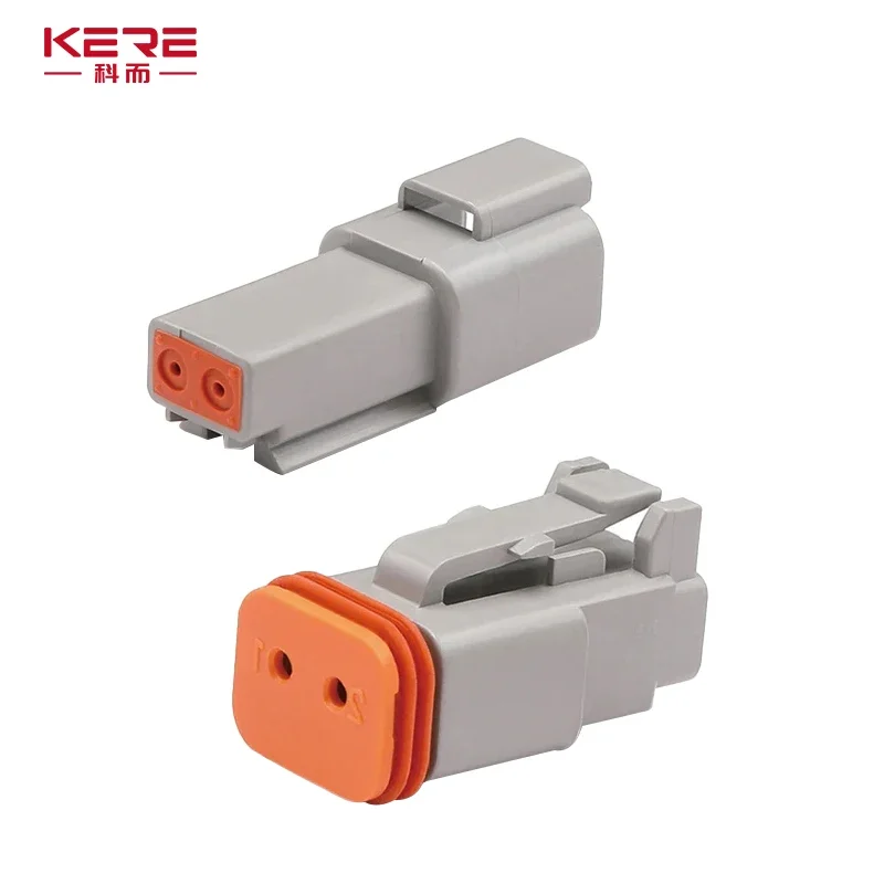2/3/4/6/8/12Pin Deutsch Type DT Connector Plug-In With Fixed Flange DTM/DTP Waterproof Wire Automotive Connector view 5