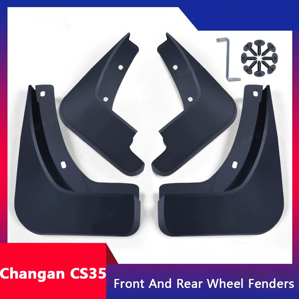 

For Changan CS35 2017 2018 2019 2020 Car Front And Rear Wheel Fenders Accessories Anti-Splash Wing Mudguard Exterior Protector