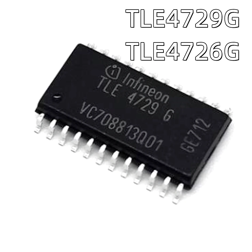 10Pcs/lot TLE4726G TLE4726 4726G TLE4729G TLE4729 Bipolar Motor Driver Bipolar Parallel PG-DSO-24