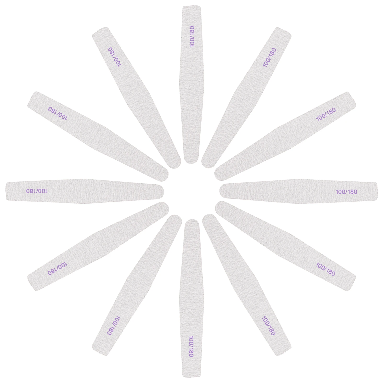 

25 Pcs Nail Files Tools Salon Accessories Manicure Scrub Strips Precision Design Professional Durability Multisurface