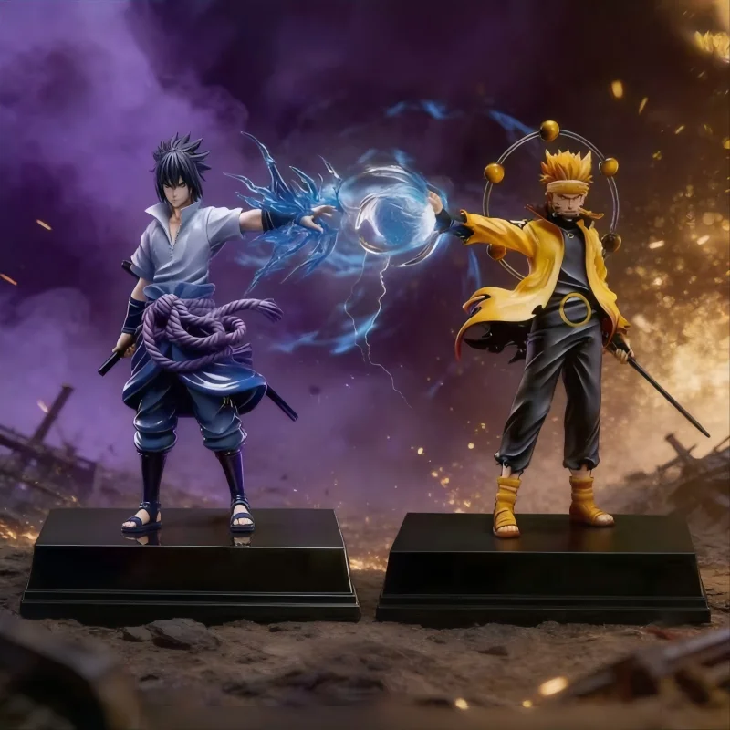 

2026 New Anime Figure Figurine AK Naruto Sasuke PVC Action Toy Statue Collection Model Toy Birthday Gifts Anime Figure