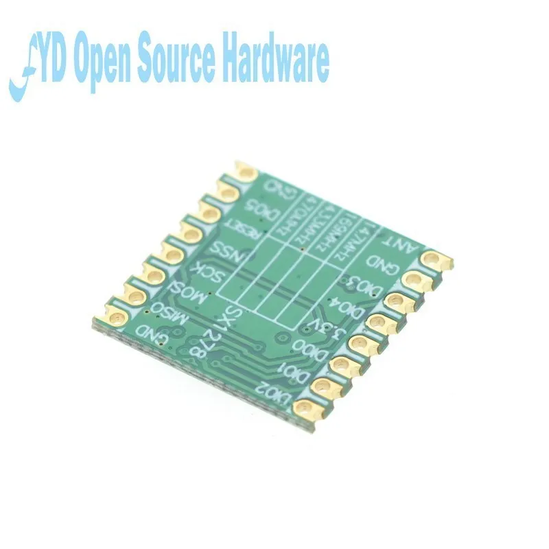 1 pz 433 MHz LoRa SX1278 modulo wireless ricetrasmettitore a lungo raggio interfaccia SMT SPI con antenna