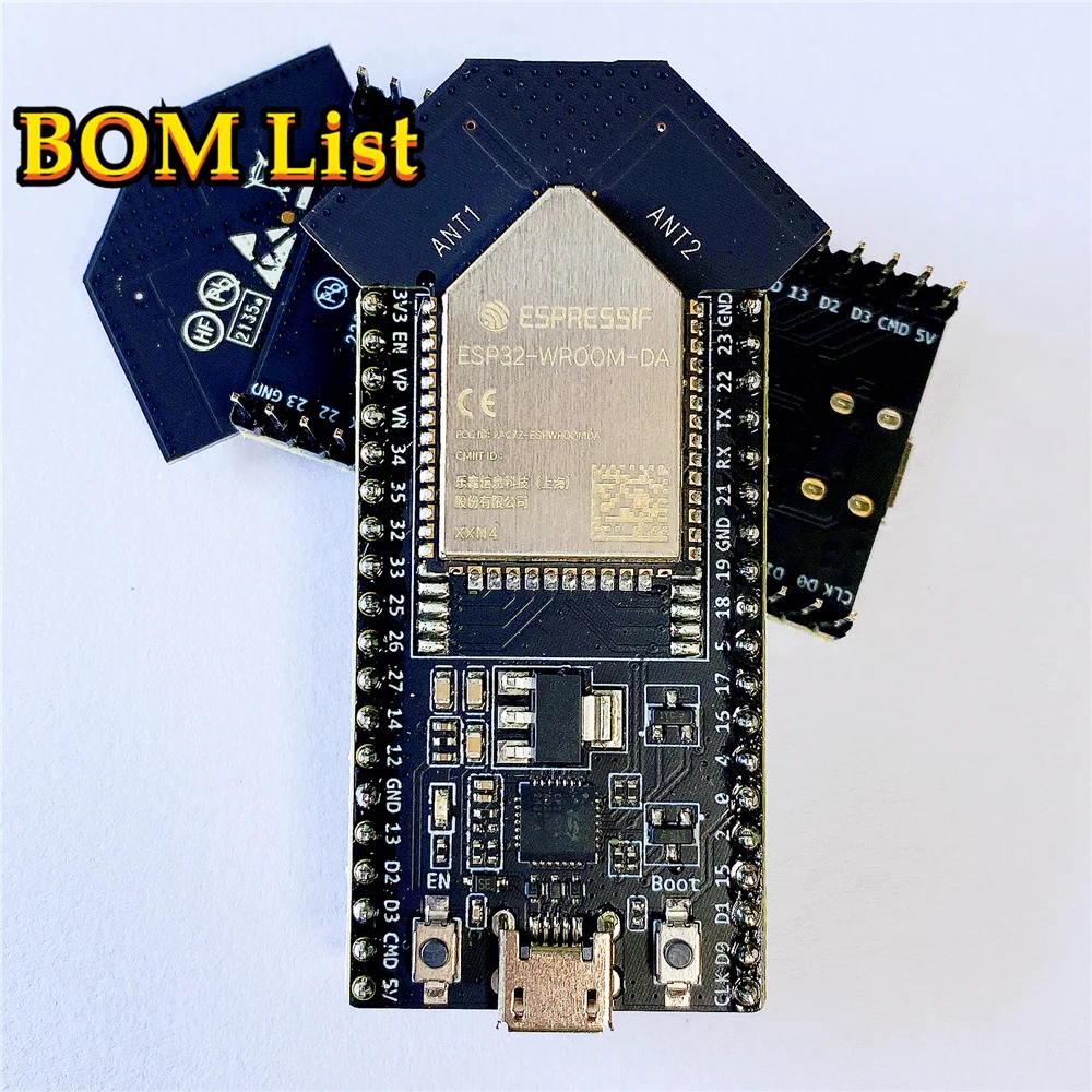 Espressif ESP32-DevKitC-DA ESP32-WROOM-DA Основная плата Wi-Fi + BLE MCU Плата разработки ESP32