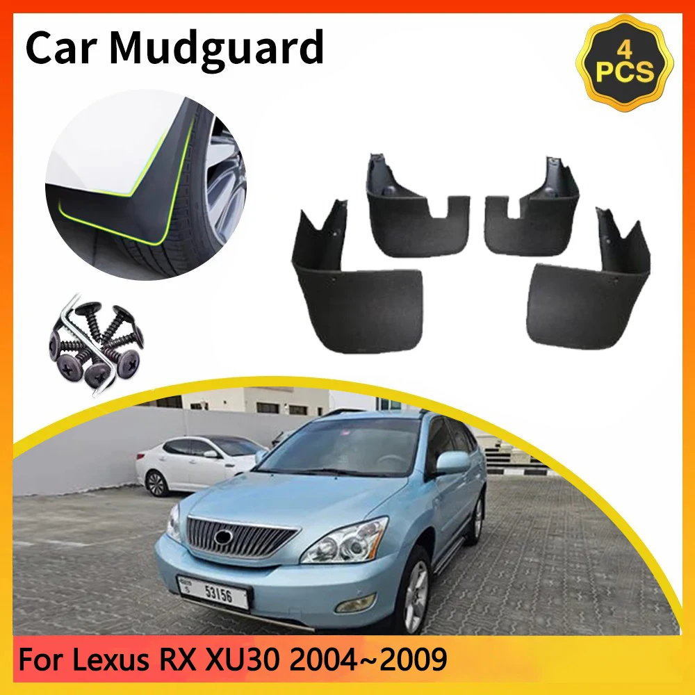 

Для Lexus RX XU30 MK2 2th 2rd 2004 ~ 2009 2005 2006 автомобильные брызговики брызговики брызговики аксессуары для крыльев авто
