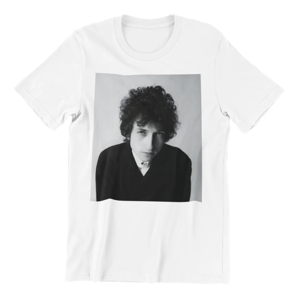 Bob Dylan Shirt Rock Band Tshirt Bob Dylan Poster Shirt Unisex Cotton Tee