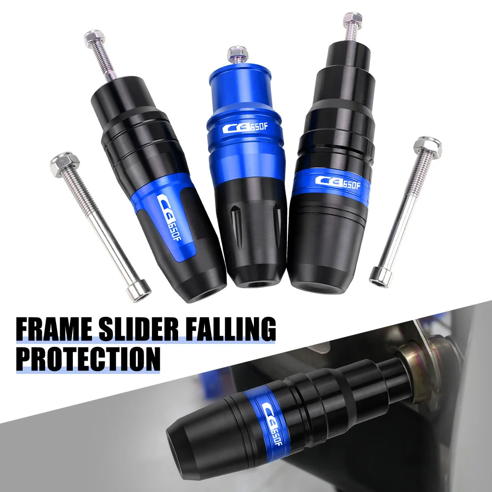 

FOR HONDA CB650F CB 650F 2014-2023 Motorcycle Accessories Exhaust Crash Pads Protector Falling Protection Frame Slider