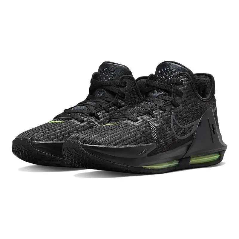 Nike Nike LeBron Witness 6 Black Fluorescent Yellow Sneakers shoes DC8994-004