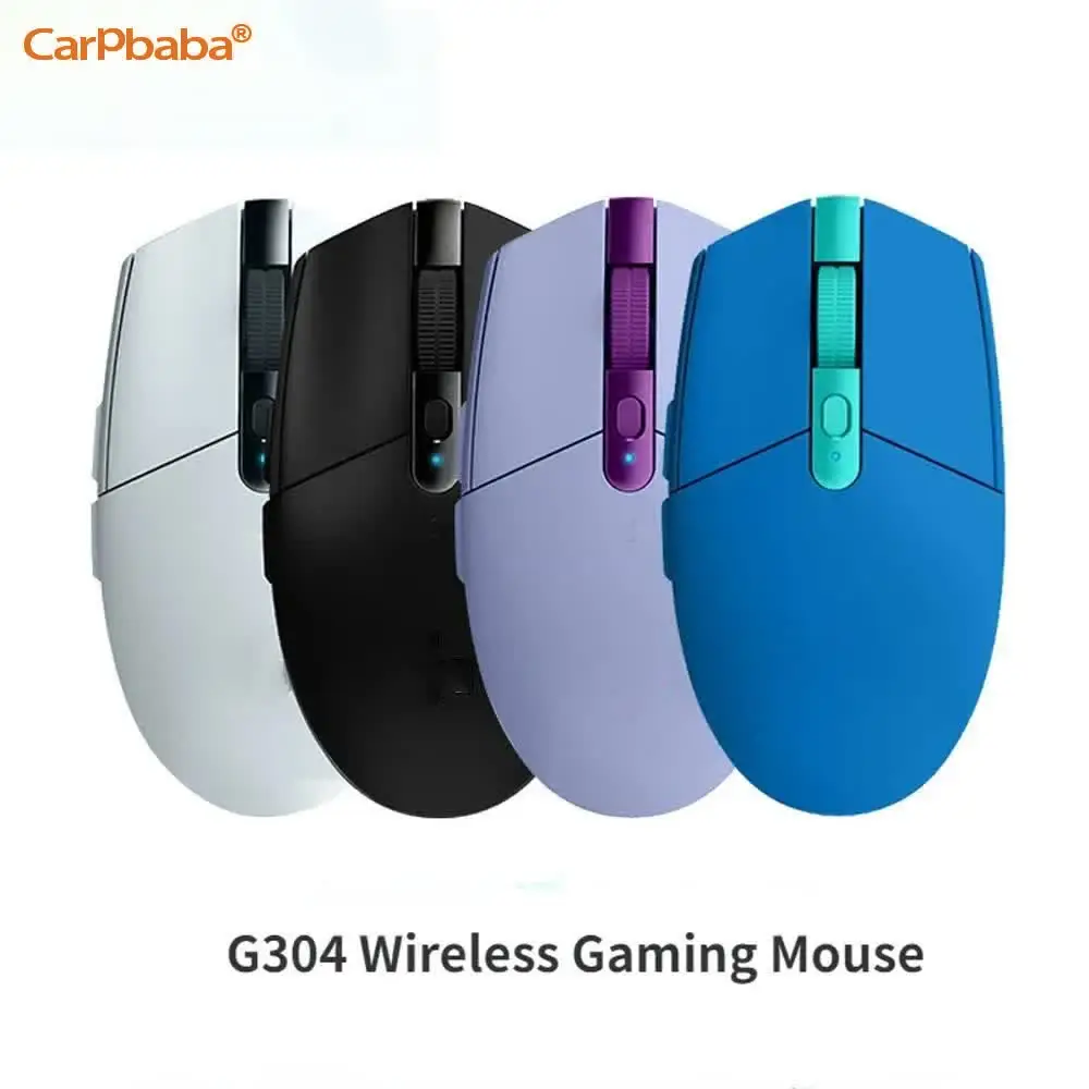 Carpbaba G304 LIGHTSPEED Wireless Gaming Mouse 12000 DPI Wireless Mouse Laptop Accessories No Driver Version For PC Gamer Mouse