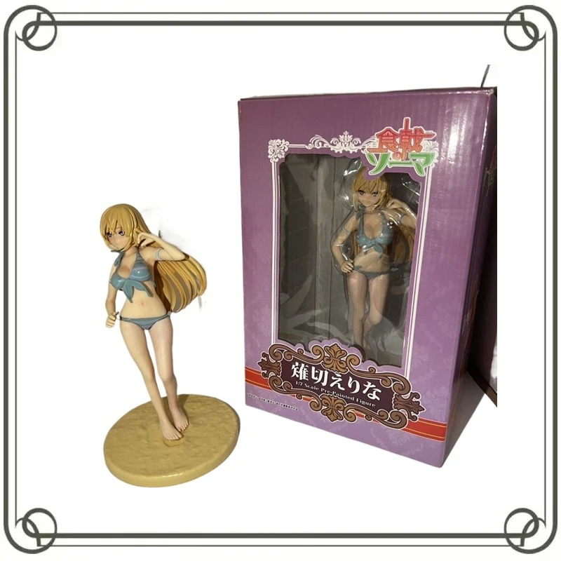

Nakiri Erina Food Wars Swimwear Modeling Anime Figures Action Figure Kawaii Desktop Ornament Keepsake Action Figure Model Toys