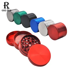 20pcs, 40mm Zinc Alloy, Herb Grinder, Metal Tobacco Mills, 4-layers, Manual Crusher, Smoking Accessories for Smoker Friend Gifts