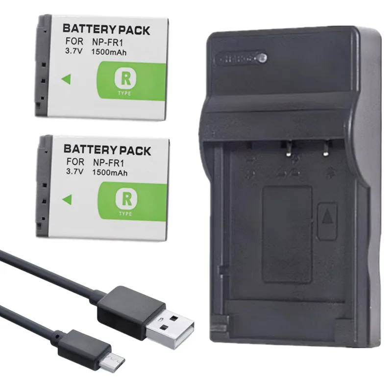 Battery or Charger For Sony NP-FR1 DSC-G1 V3 F88 P100 P100PP P120 P150 P150/B P200 P200/R T30 T30/S T50 T50/B T50/R