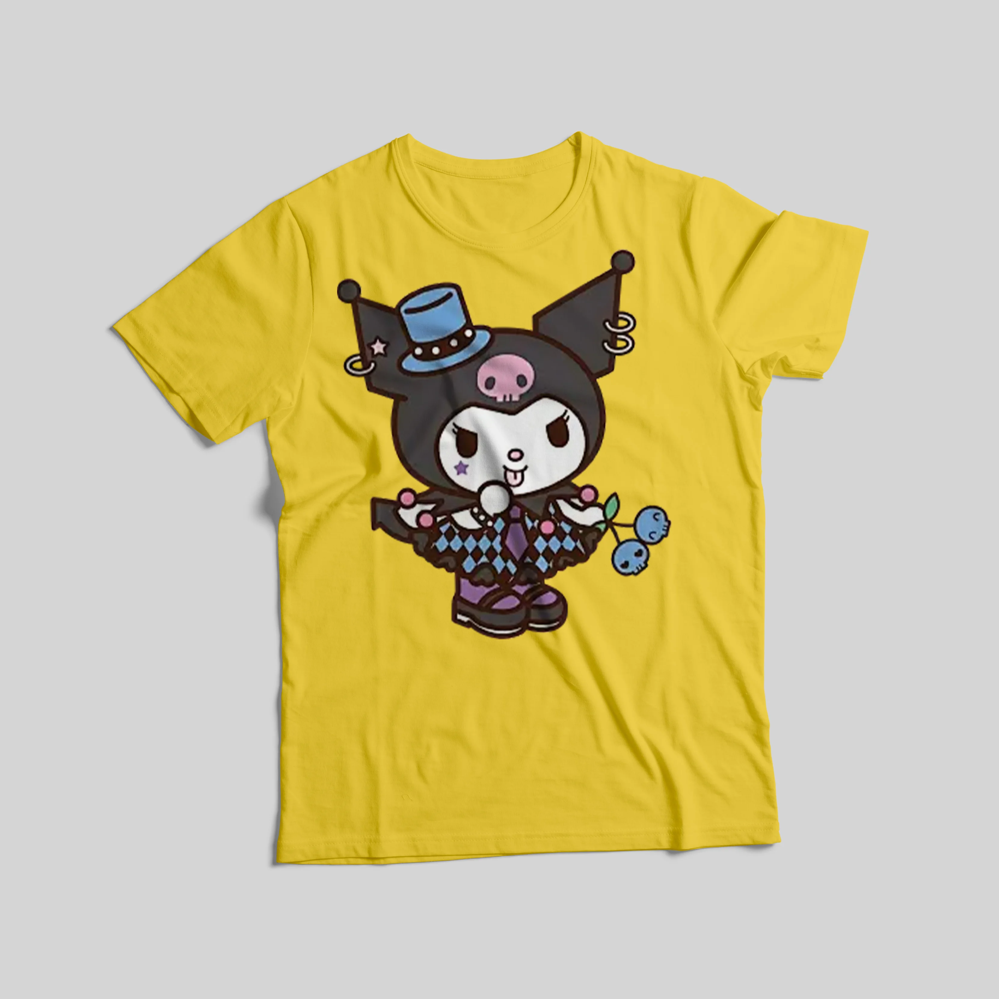 Sanrio Series Printed T-shirts, 100% cotton, available in 8 colors, best-selling basic style Mommy and Me / women's clothing