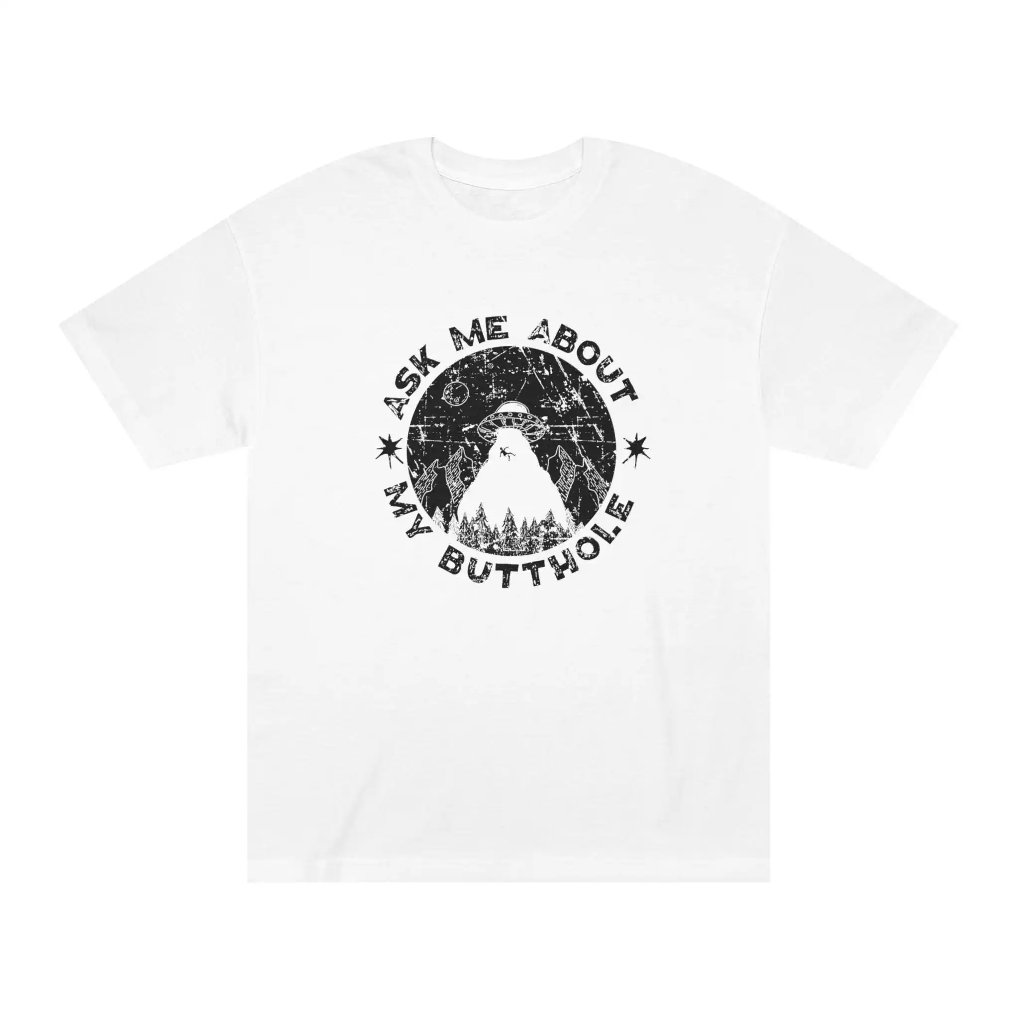 Funny alien abduction Classic T Shirt