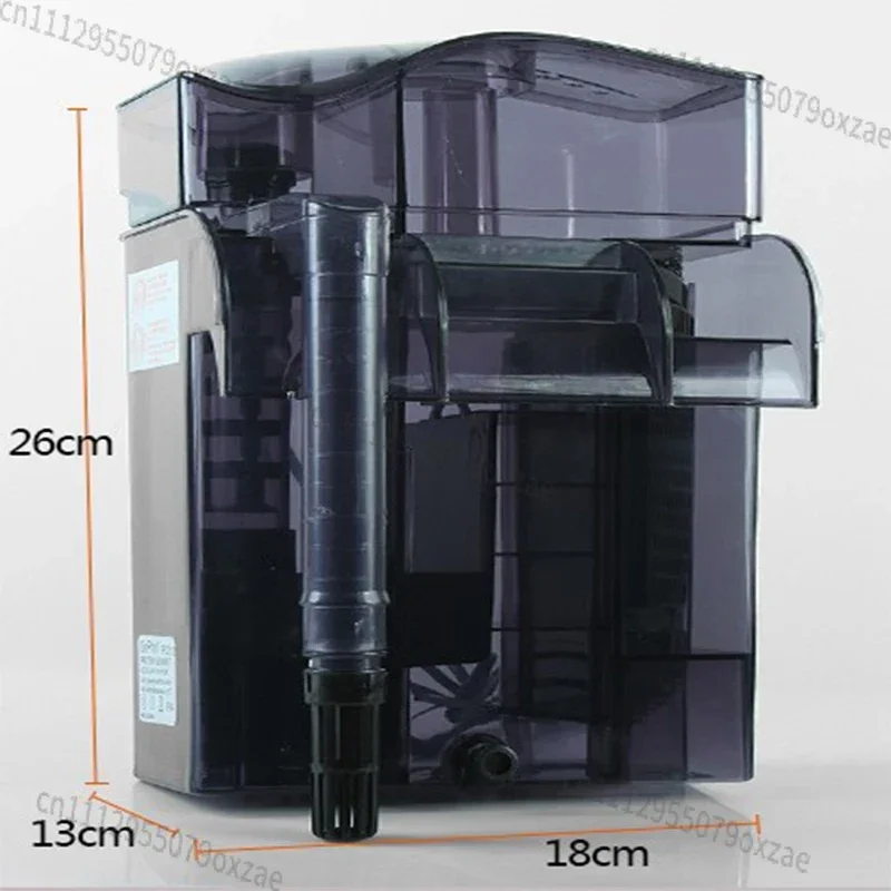 Dophin PS2012 Protein Skimmer Pump Canister Aquarium External Filter 500L/H for Nano Tank Waterfall Filter