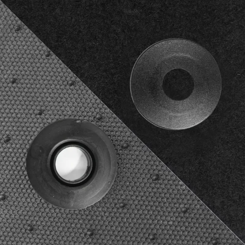 

4pcs Car Foot Mat Snap Universal Foot Mat Fixed Buckle Rotating Non-Slip Fixed Button Card Car Interior Accessories