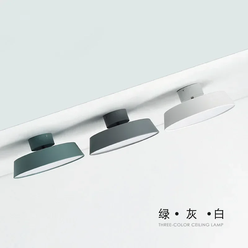 Modern Led Indoor Angle Adjustable Ceiling Lights Fixture Nordic Bedroom Living Kitchen Lamps Corridor Home Decor