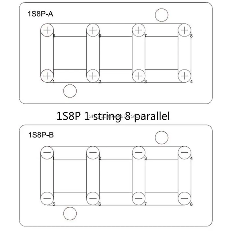 Advanced 18650 Battery Pack Assembly Battery Box Holder High Current Application