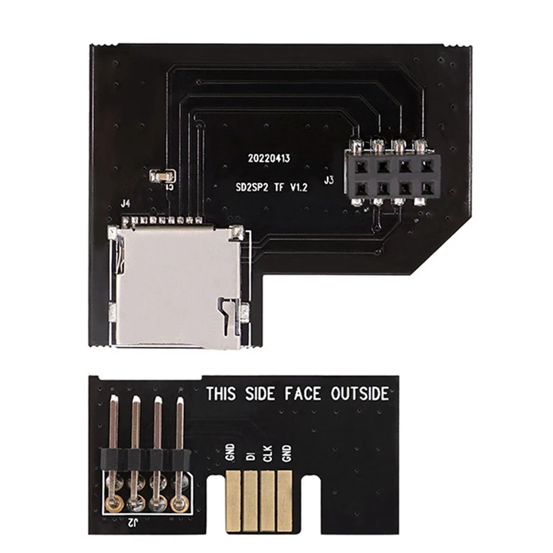 

RISE-2X SD2SP2 Pro SD Card Adapter Load SDL Micro-SD Card TF Card Reader For Nintendo Gamecube NGC NTSC Serial Port 2