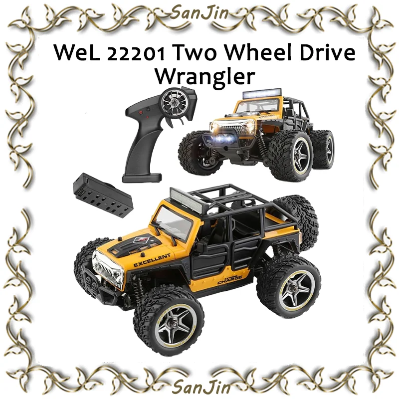 

WL 22201 1:22 Электрический двухколесный привод Wrangler с легким пультом дистанционного управления Модель внедорожника для дрифта Игрушка Трансграничная